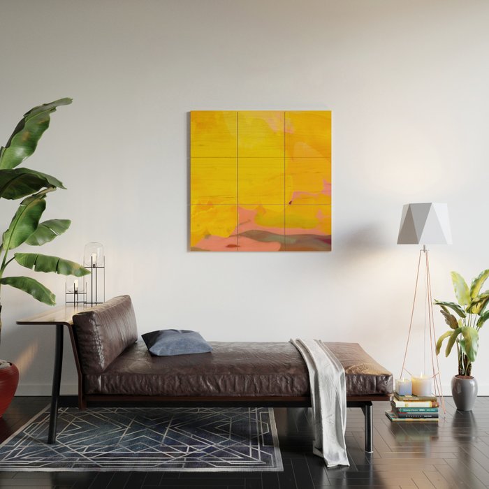 sun Wood Wall Art Gallery Image 2
