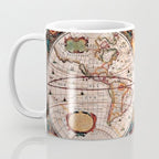 Gorgeous Old World Geographical Map Coffee Mug Gallery Image 3