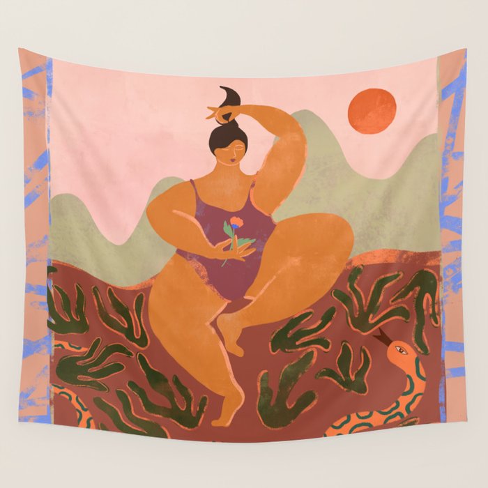 Dear Body Wall Tapestry Gallery Image 1