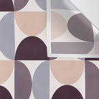 Bauhaus Mid Century Modern Geometric Pattern XIV Wall Tapestry Gallery Image 3