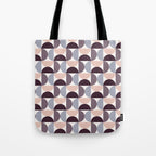 Bauhaus Mid Century Modern Geometric Pattern XIV Tote Bag Gallery Image 1