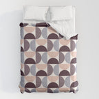 Bauhaus Mid Century Modern Geometric Pattern XIV Comforter Gallery Image 6