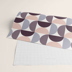 Bauhaus Mid Century Modern Geometric Pattern XIV Wrapping Paper Gallery Image 2
