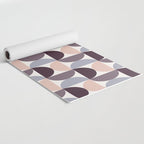 Bauhaus Mid Century Modern Geometric Pattern XIV Yoga Mat Gallery Image 2