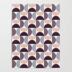 Bauhaus Mid Century Modern Geometric Pattern XIV Poster Gallery Image 4