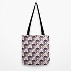 Bauhaus Mid Century Modern Geometric Pattern XIV Tote Bag Gallery Image 2