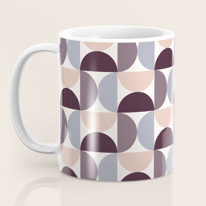 Bauhaus Mid Century Modern Geometric Pattern XIV Coffee Mug Gallery Image 3