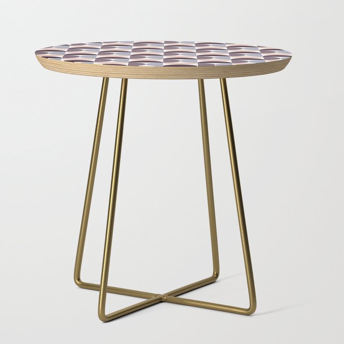 Bauhaus Mid Century Modern Geometric Pattern XIV Side Table Gallery Image 1
