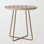 Bauhaus Mid Century Modern Geometric Pattern XIV Side Table Gallery Image 1