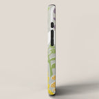 Block print spring meadow iPhone Case Gallery Image 2