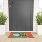 Bold Sunflower Still Life Welcome Mat Gallery Image 3