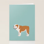 English Bulldog Stationery Card Gallery Image 2