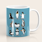Penguin Yoga Coffee Mug Gallery Image 1