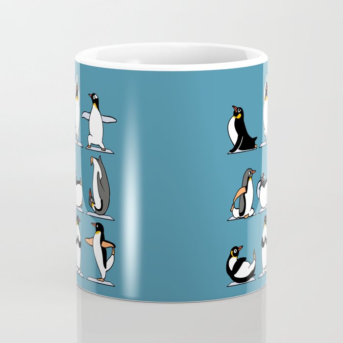 Penguin Yoga Coffee Mug Gallery Image 4
