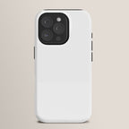 Whitest White Plain Solid  iPhone Case Gallery Image 15