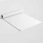 Whitest White Plain Solid  Yoga Mat Gallery Image 2