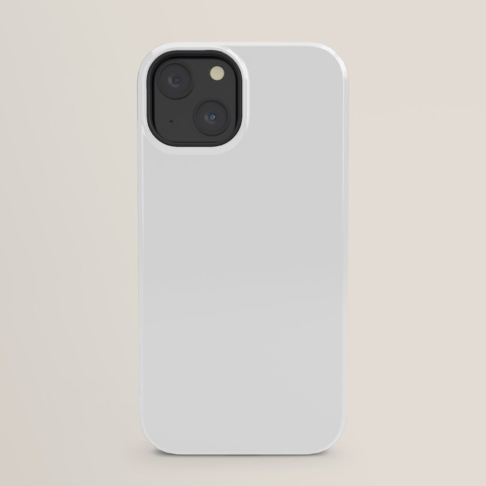Whitest White Plain Solid  iPhone Case Gallery Image 21