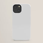 Whitest White Plain Solid  iPhone Case Gallery Image 21