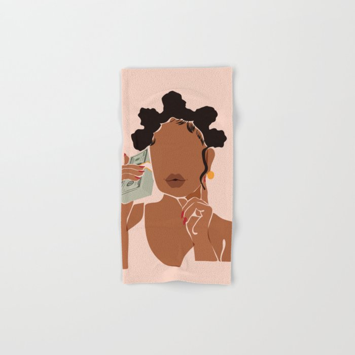 Mo' Money, No Problems Hand & Bath Towel Gallery Image 1