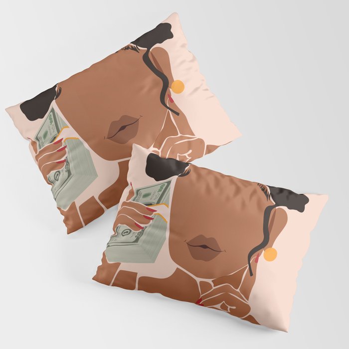 Mo' Money, No Problems Pillow Sham Gallery Image 3