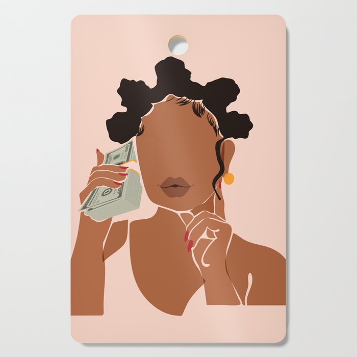 Mo' Money, No Problems Cutting Board Gallery Image 1