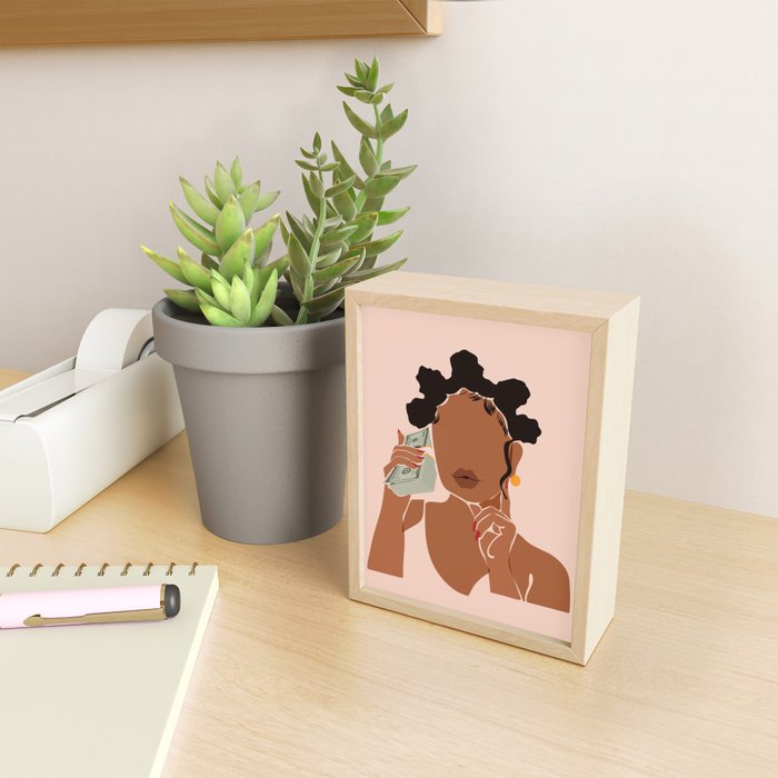 Mo' Money, No Problems Mini Art Print Gallery Image 2