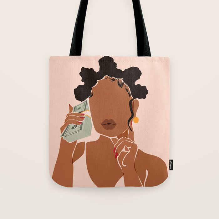 Mo' Money, No Problems Tote Bag Gallery Image 1