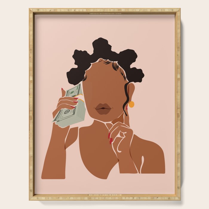 Mo' Money, No Problems Serving Tray Gallery Image 1