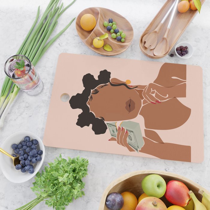 Mo' Money, No Problems Cutting Board Gallery Image 2