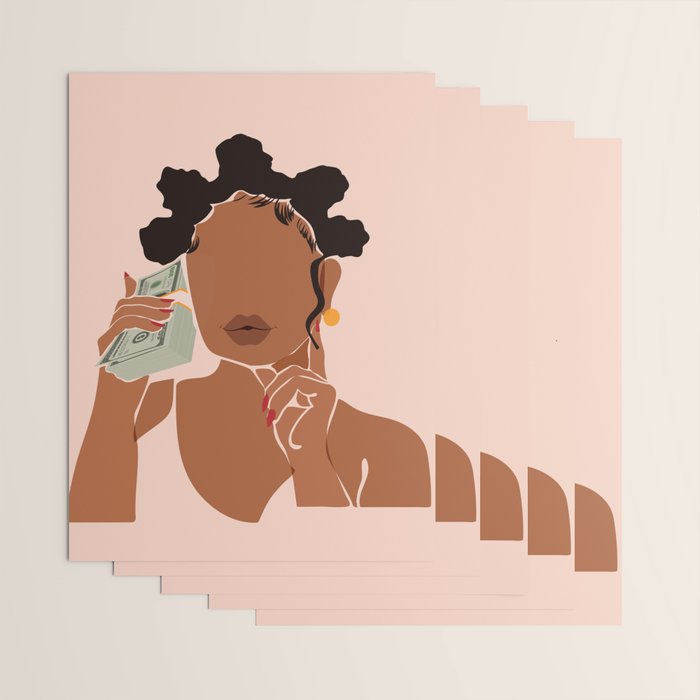 Mo' Money, No Problems Wrapping Paper Gallery Image 3