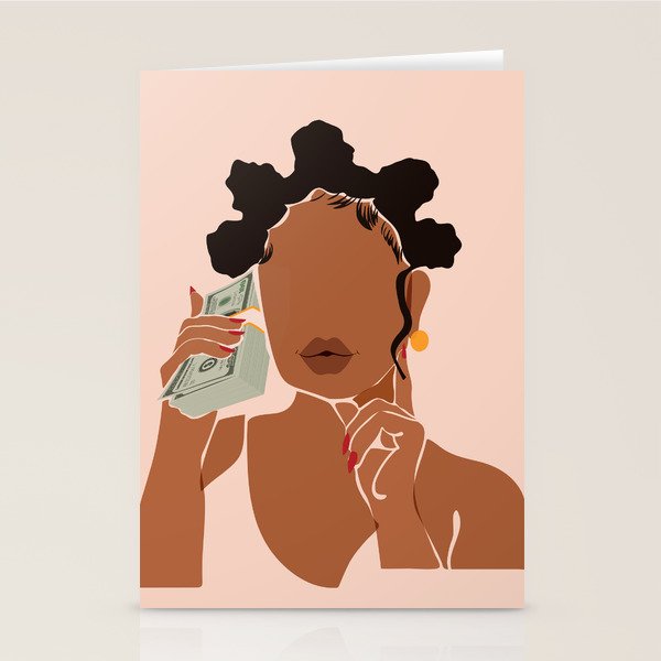Mo' Money, No Problems Stationery Card Gallery Image 2