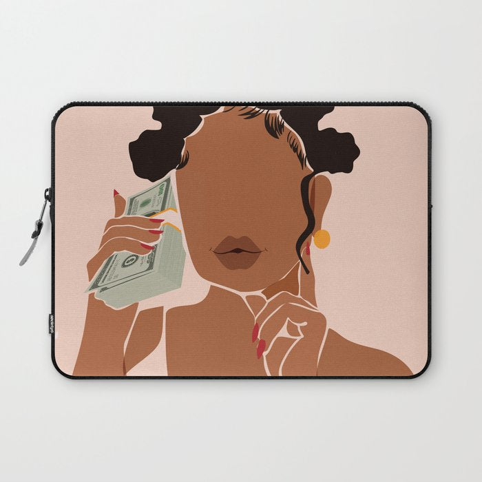 Mo' Money, No Problems Laptop Sleeve Gallery Image 1