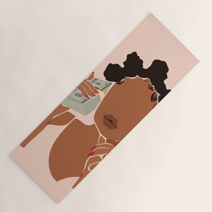 Mo' Money, No Problems Yoga Mat Gallery Image 1