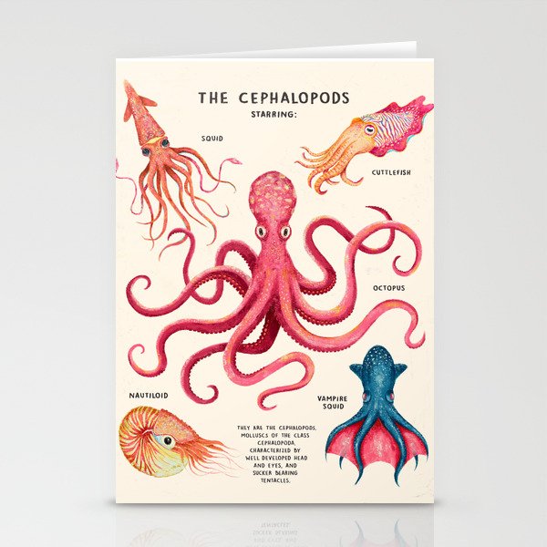THE CEPHALOPODS Stationery Card Gallery Image 2