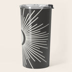 Sun and Moon - Charcoal Gray  Travel Mug Gallery Image 2