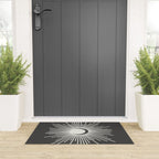 Sun and Moon - Charcoal Gray  Welcome Mat Gallery Image 3