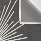 Sun and Moon - Charcoal Gray  Wall Tapestry Gallery Image 3