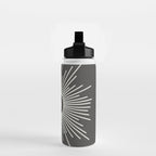 Sun and Moon - Charcoal Gray  Water Bottle Gallery Image 2