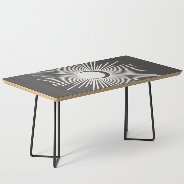 Sun and Moon - Charcoal Gray  Coffee Table Gallery Image 1