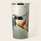 Monday Mood - Mind the finger Travel Mug Gallery Image 1