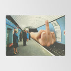 Monday Mood - Mind the finger Rug Gallery Image 2