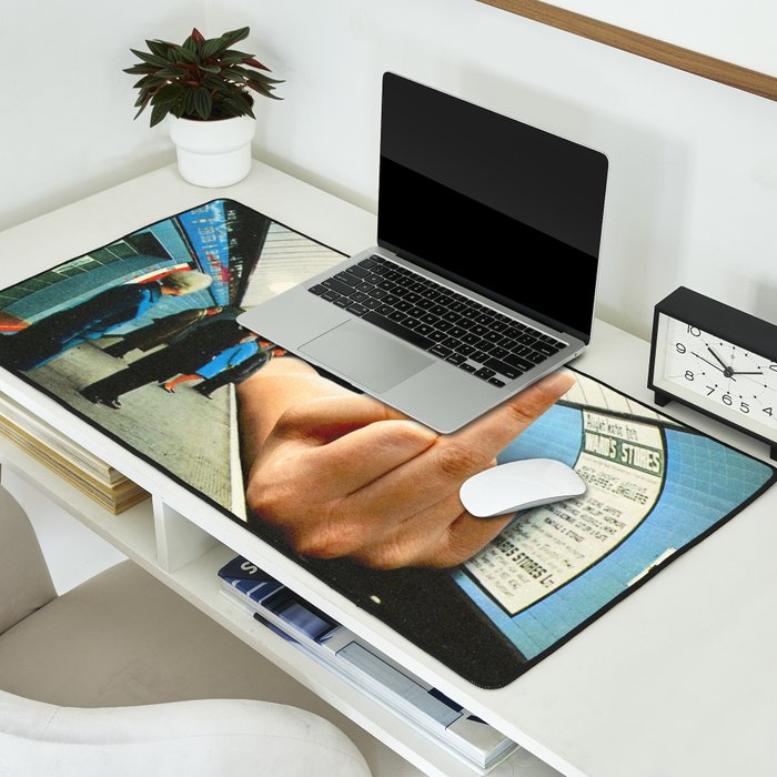 Monday Mood - Mind the finger Desk Mat Gallery Image 2