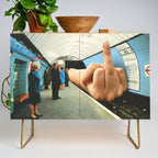 Monday Mood - Mind the finger Credenza Gallery Image 1