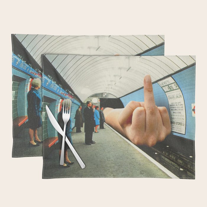 Monday Mood - Mind the finger Placemat Gallery Image 1
