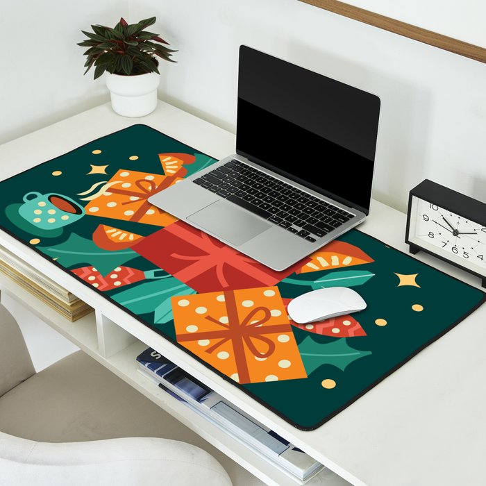 Christmas time Desk Mat Gallery Image 2