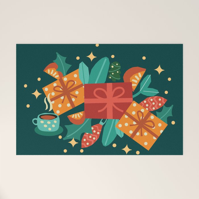 Christmas time Welcome Mat Gallery Image 1