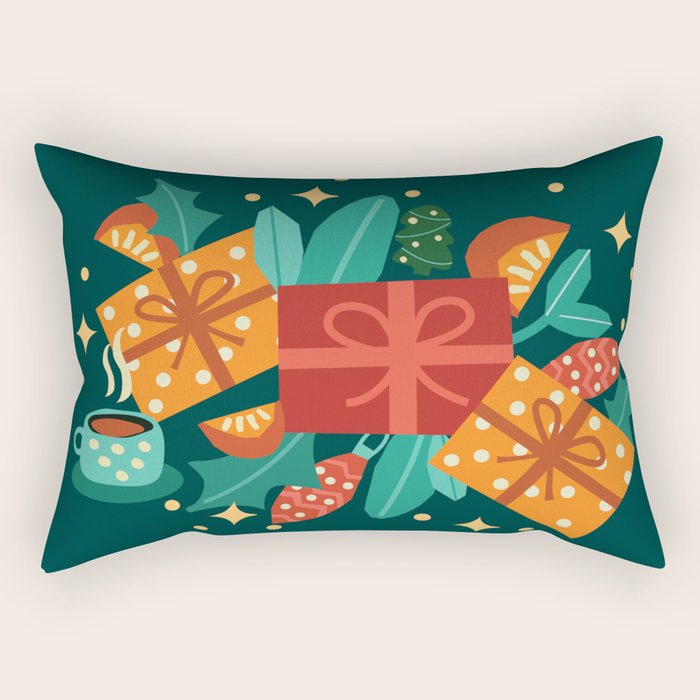 Christmas time Rectangular Pillow Gallery Image 2