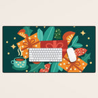 Christmas time Desk Mat Gallery Image 1
