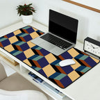 Cuboid Geometric Abstract Shapes Pattern XVII Desk Mat Gallery Image 2