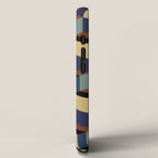 Cuboid Geometric Abstract Shapes Pattern XVII iPhone Case Gallery Image 2